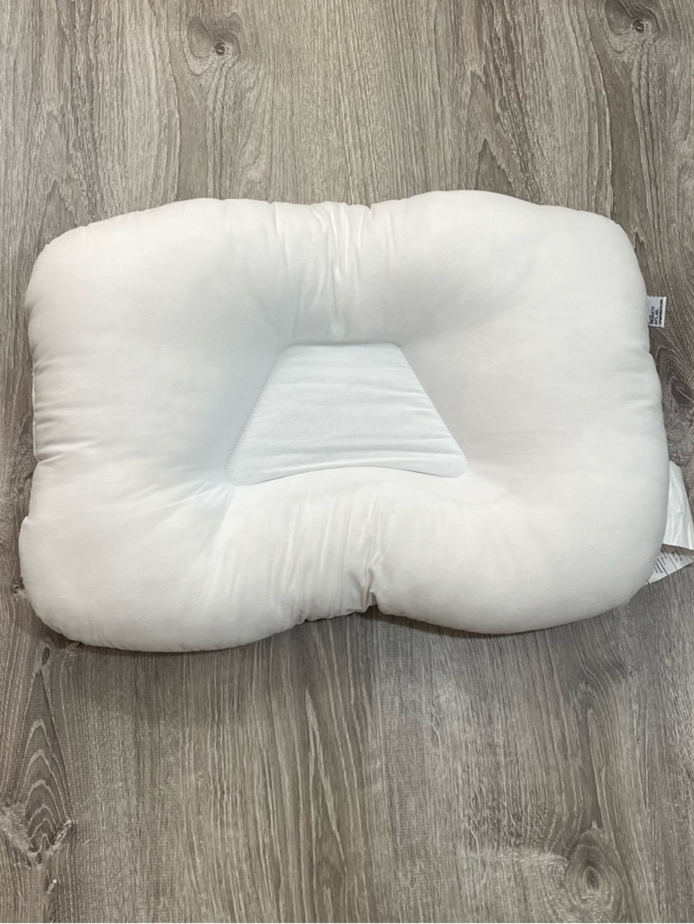 Tri-Core Mid Core Size Cervical Support Neck Head Pillow - White